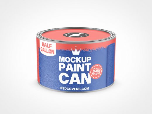 64oz Paint Can Mockup 7r7
