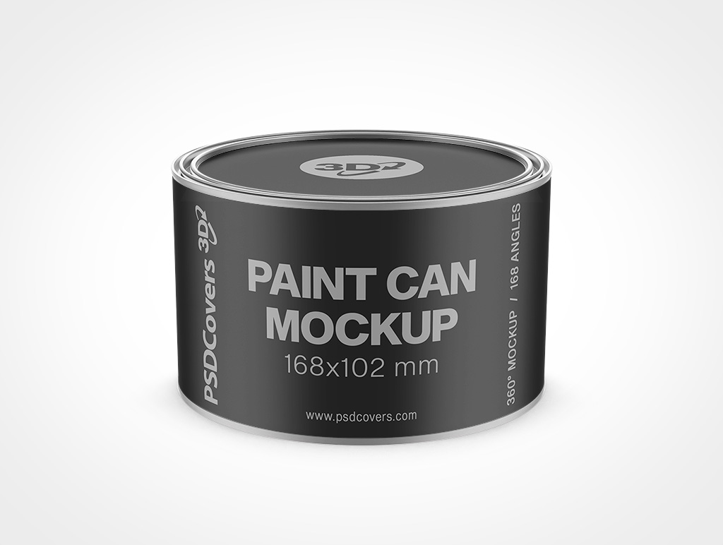 64oz Paint Can Mockup 7r8