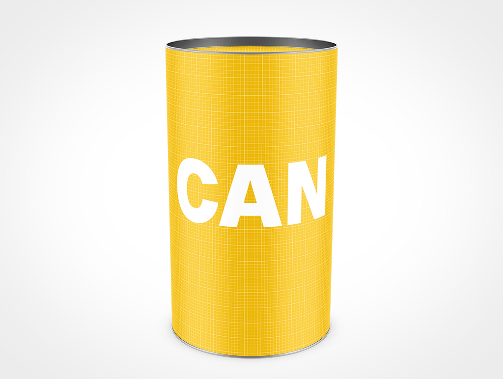 Friction Lid Tin Can Mockup 3r8