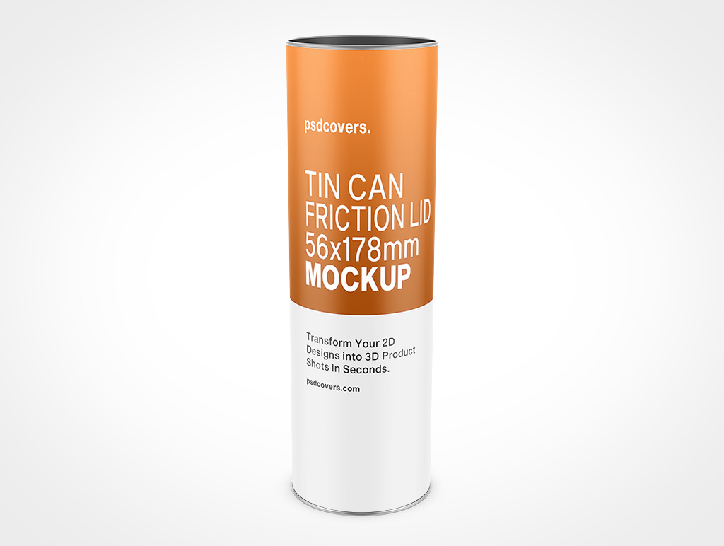 Friction Lid Tin Can Mockup 1r3