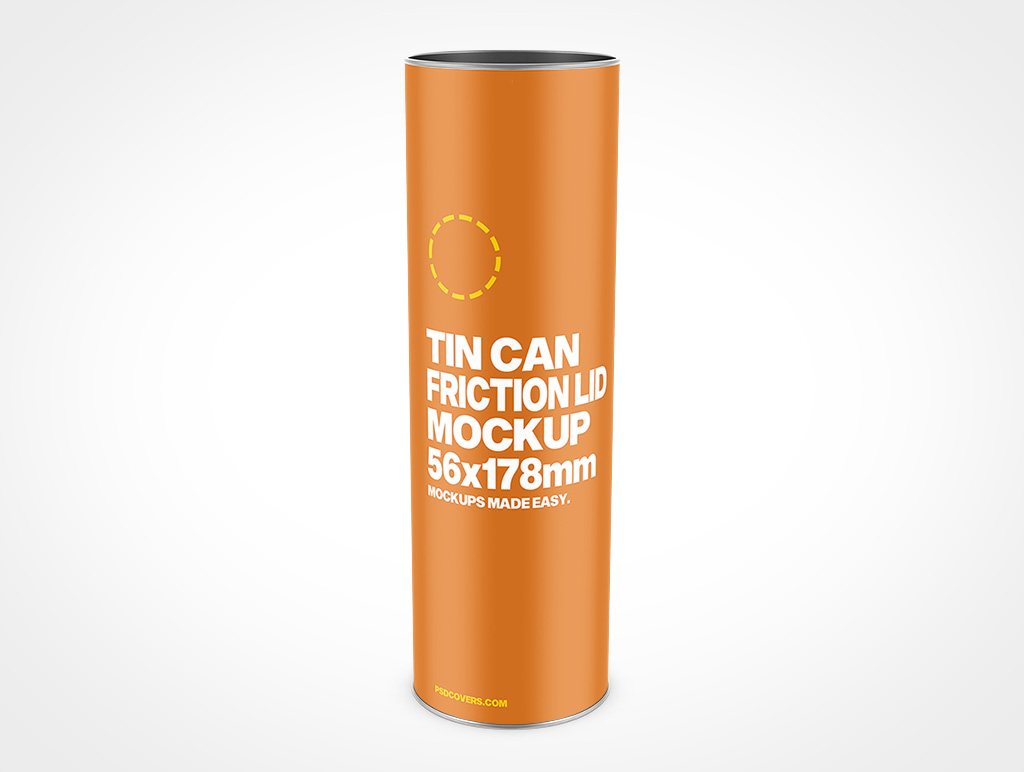 Friction Lid Tin Can Mockup 1r4