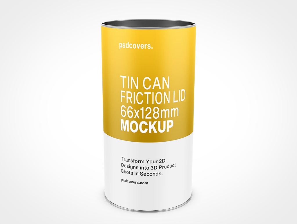 Friction Lid Tin Can Mockup 4r3