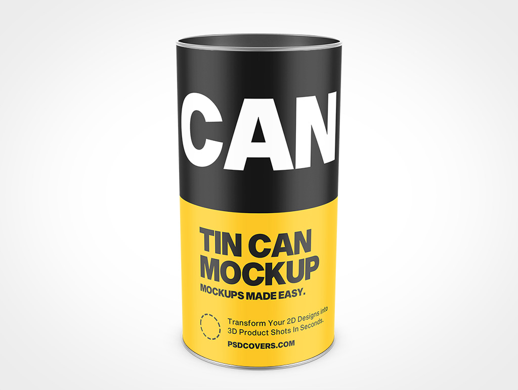 Friction Lid Tin Can Mockup 4r6