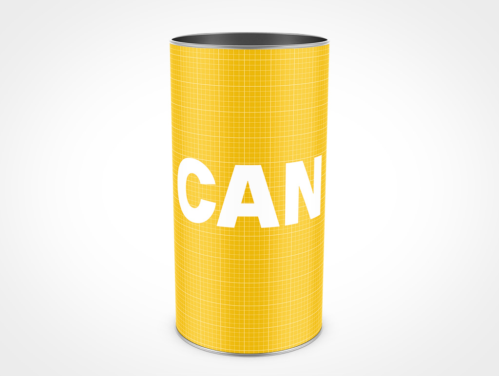 Friction Lid Tin Can Mockup 4r8