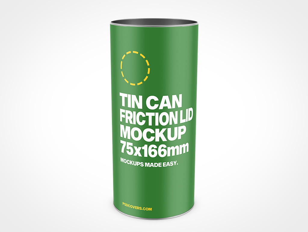 Friction Lid Tin Can Mockup 2r4