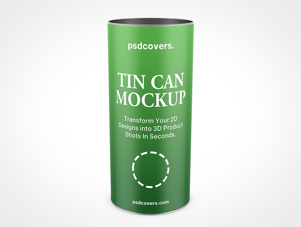 Friction Lid Tin Can Mockup 2r5