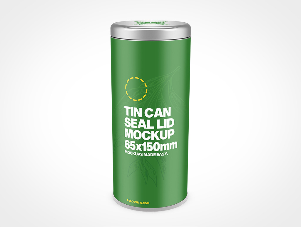 Deep Metal Tin Mockup 3r4