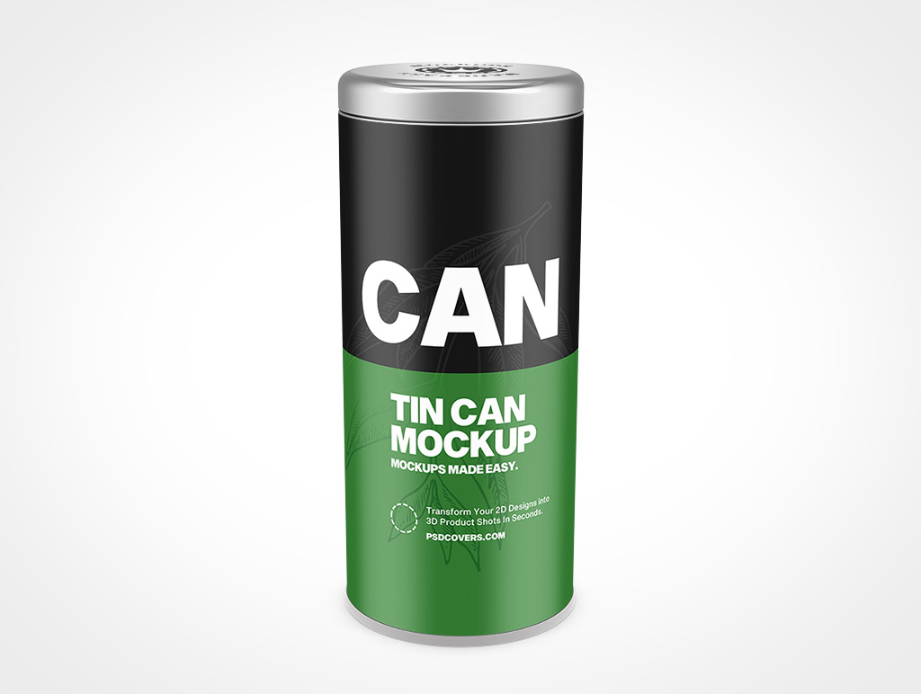 Deep Metal Tin Mockup 3r6