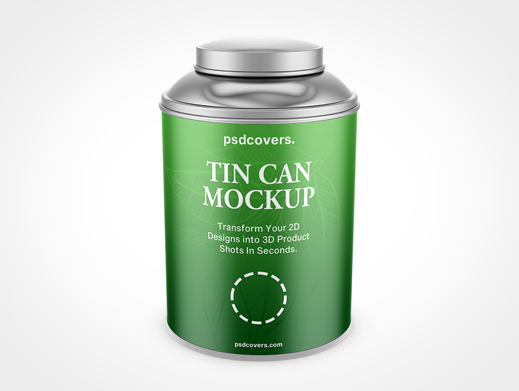 Deep Metal Tin Mockup 2r5