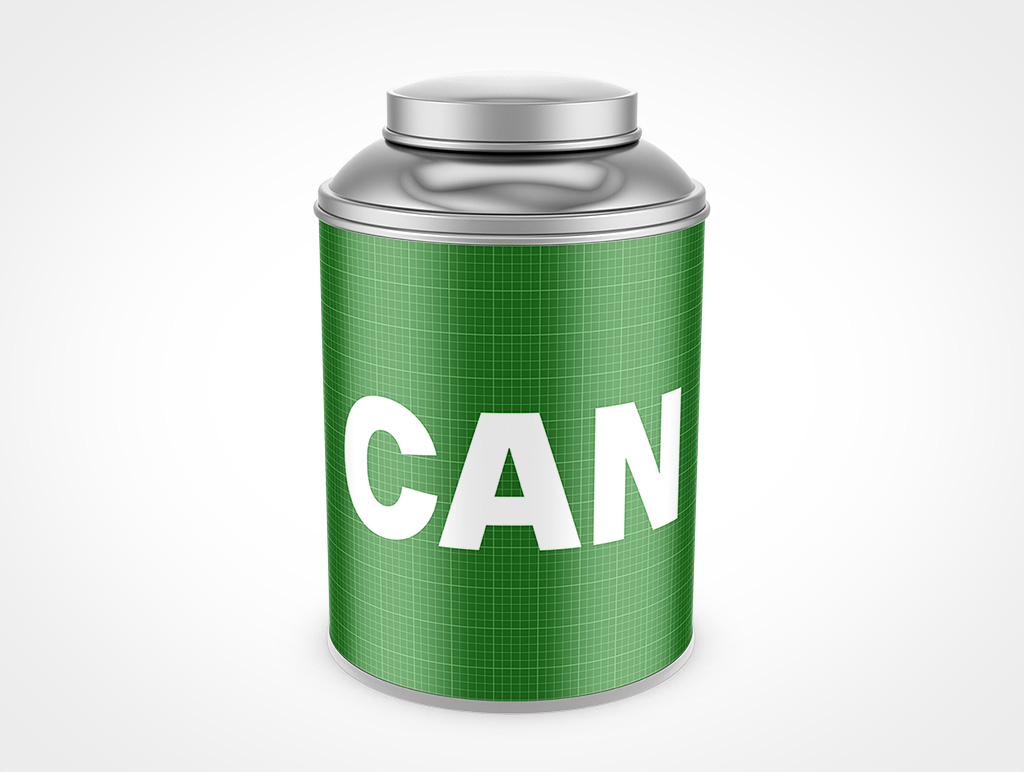 Deep Metal Tin Mockup 2r8