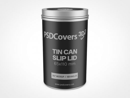 Slip Lid Can Mockup 4