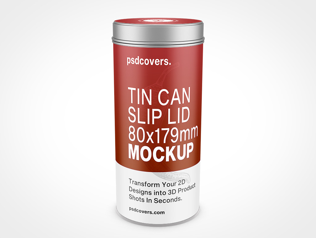 Slip Lid Can Mockup 5r3