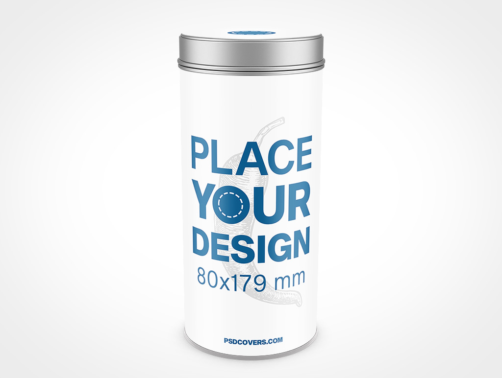 Slip Lid Can Mockup 5r7