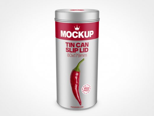 Slip Lid Can Mockup 5r
