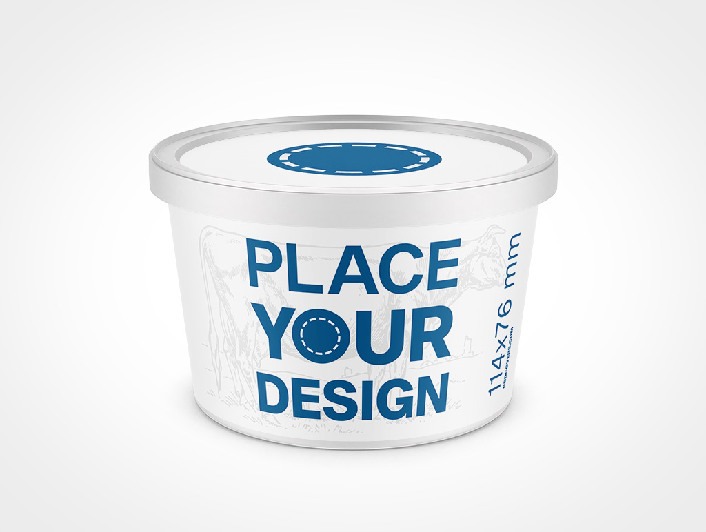 Yogurt Packaging Mockup 6r5