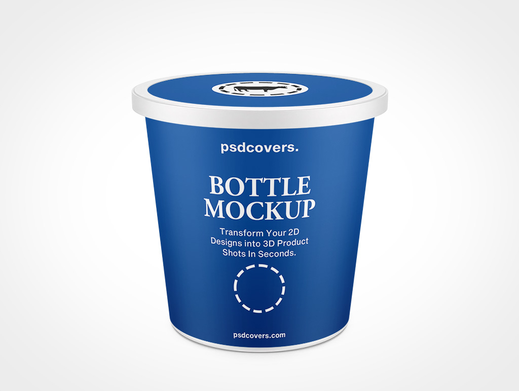 Yogurt Packaging Mockup 8r3