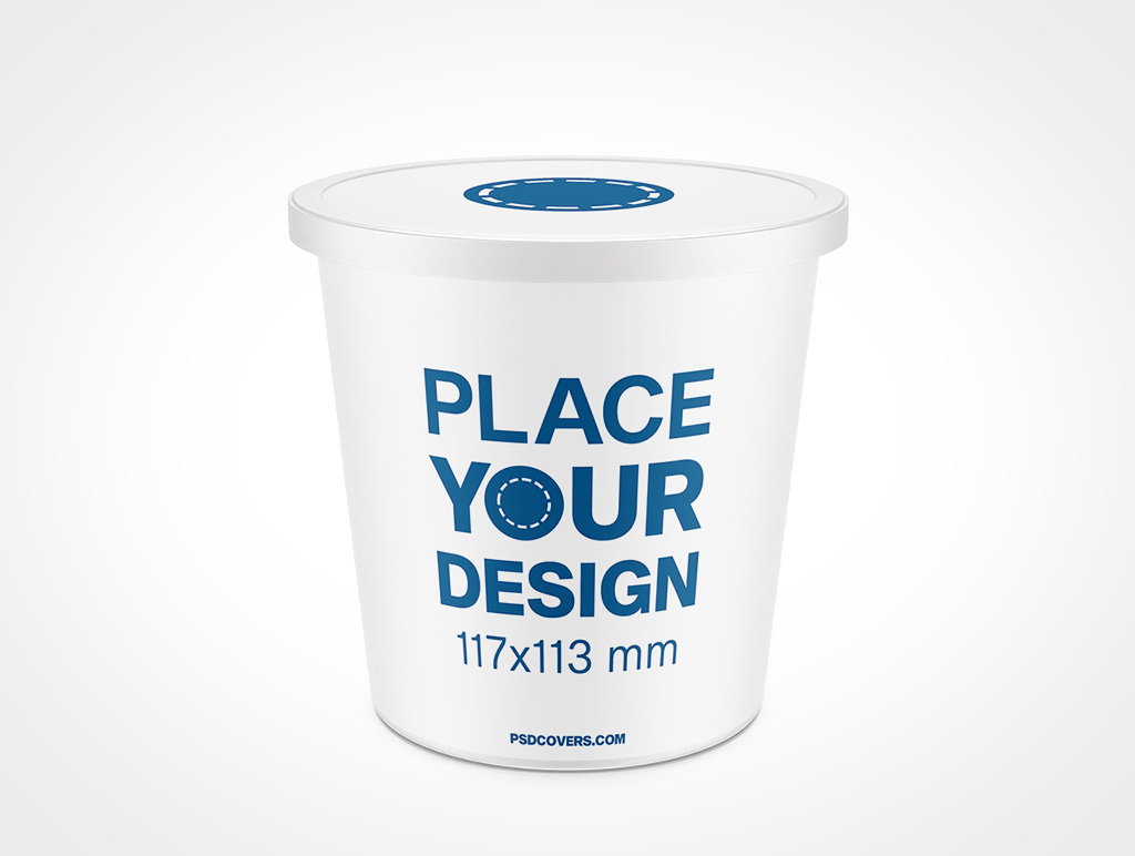 Yogurt Packaging Mockup 8r5