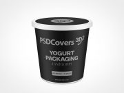 Yogurt Packaging Mockup 8r8