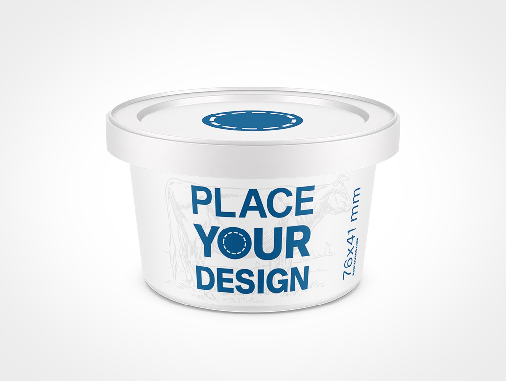 Generic Plain Label Yogurt Container PNG Images & PSDs for Download