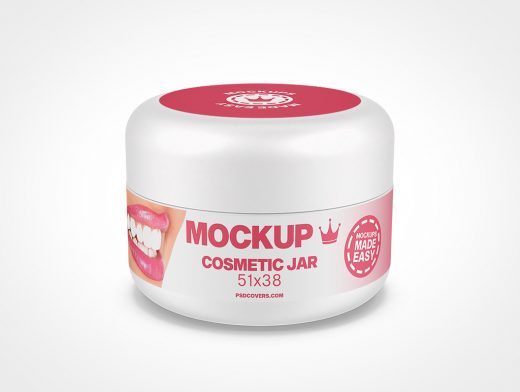 Cosmetic Jar Mockup 7r