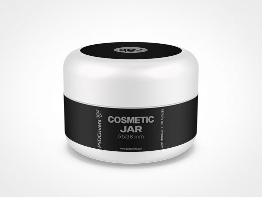 Cosmetic Jar Mockup 7