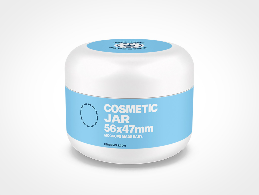 Cosmetic Jar Mockup 22r4