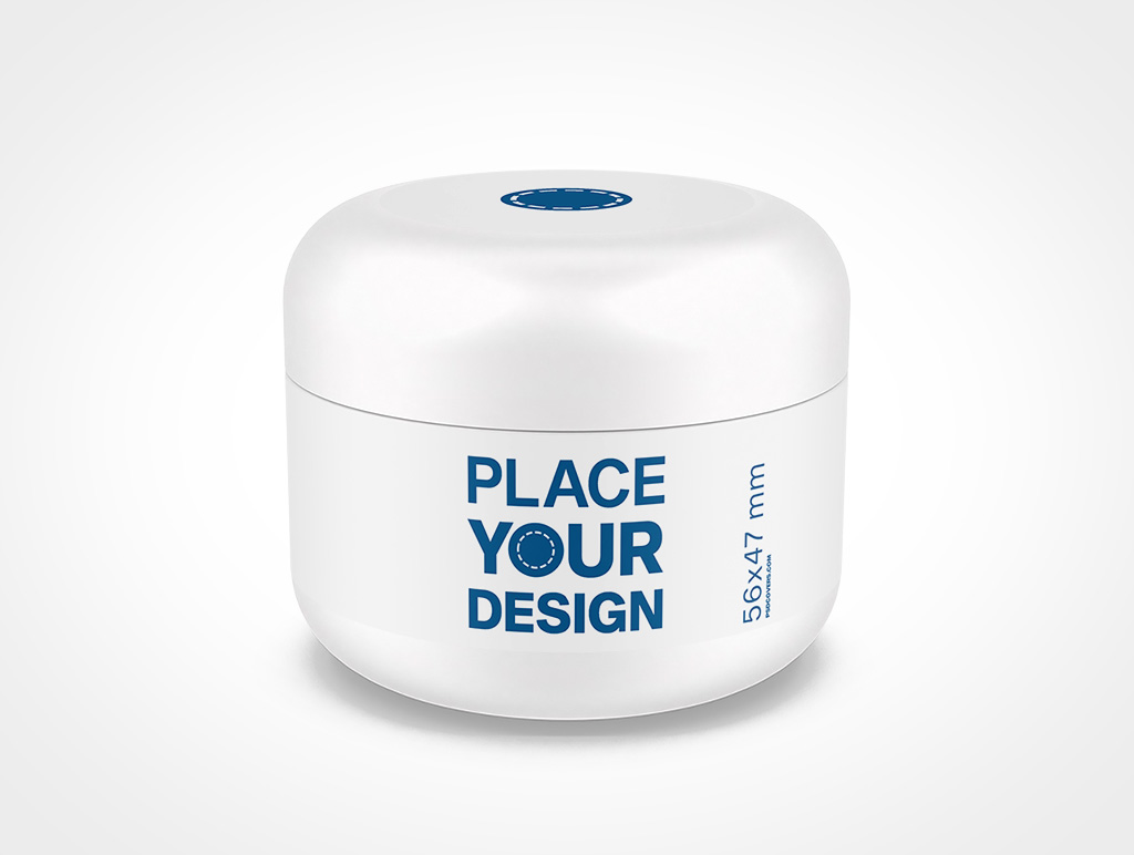 Cosmetic Jar Mockup 22r7