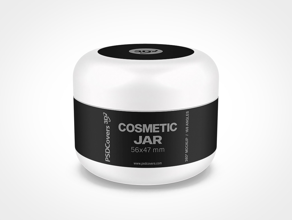 Cosmetic Jar Mockup 22