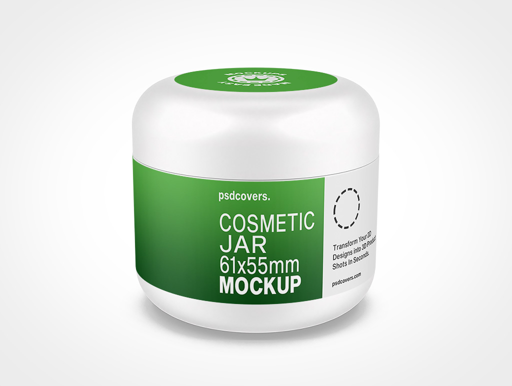 Cosmetic Jar Mockup 23r3