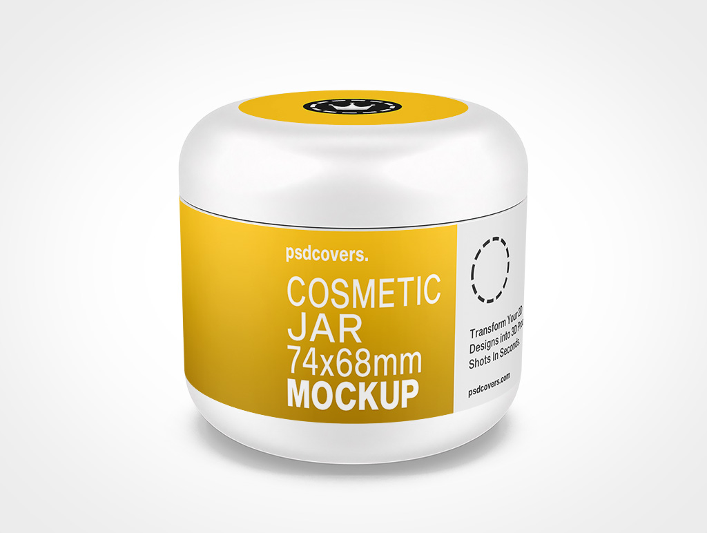Cosmetic Jar Mockup 2r3