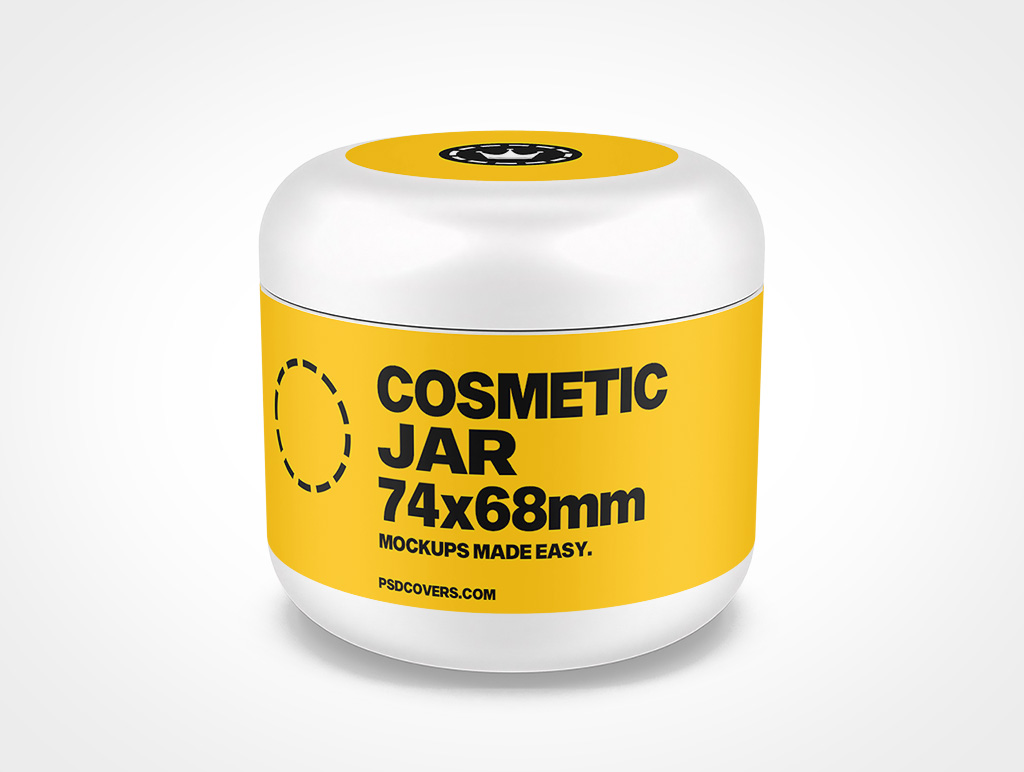 Cosmetic Jar Mockup 2r4