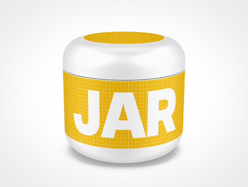 Cosmetic Jar Mockup 2r8