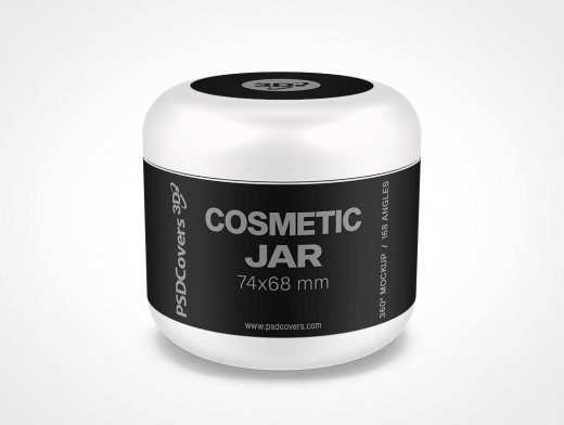 Cosmetic Jar Mockup 2