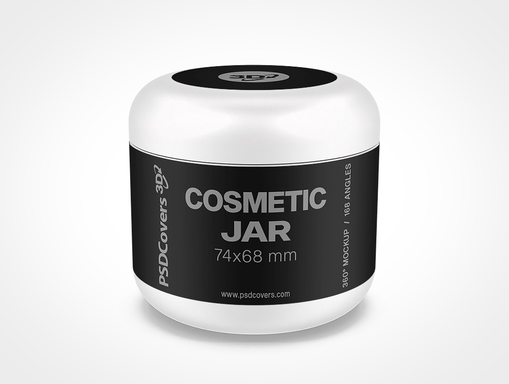 Cosmetic Jar Mockup 2