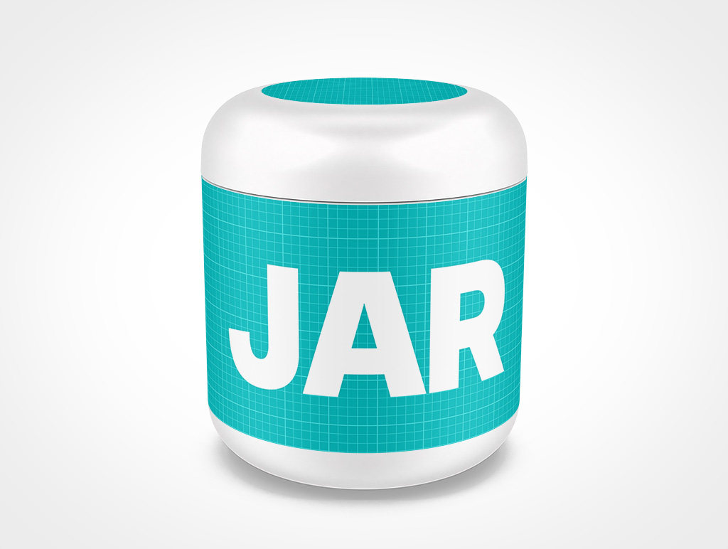Cosmetic Jar Mockup 1r8