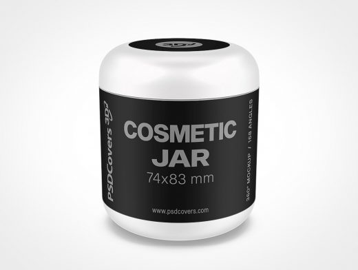 Cosmetic Jar Mockup 1
