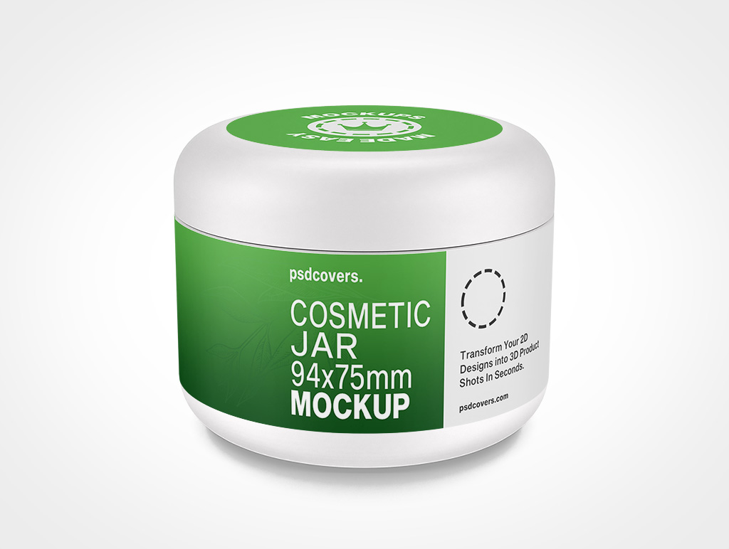 Cosmetic Jar Mockup 21r3