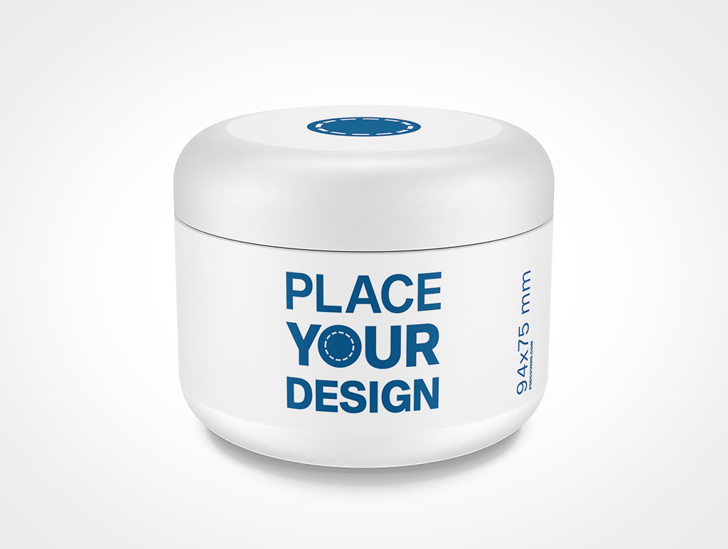 Cosmetic Jar Mockup 21r6