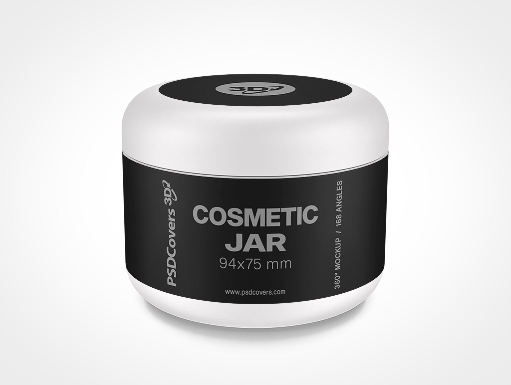 Cosmetic Jar Mockup 21