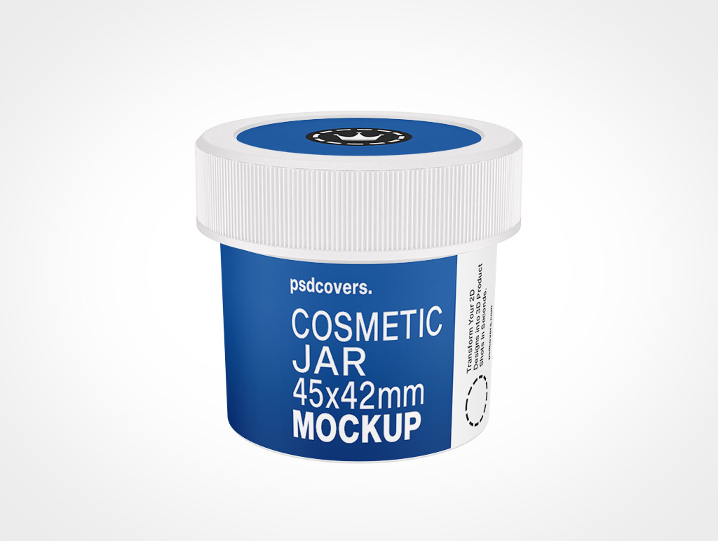 Cosmetic Jar Mockup 8r3