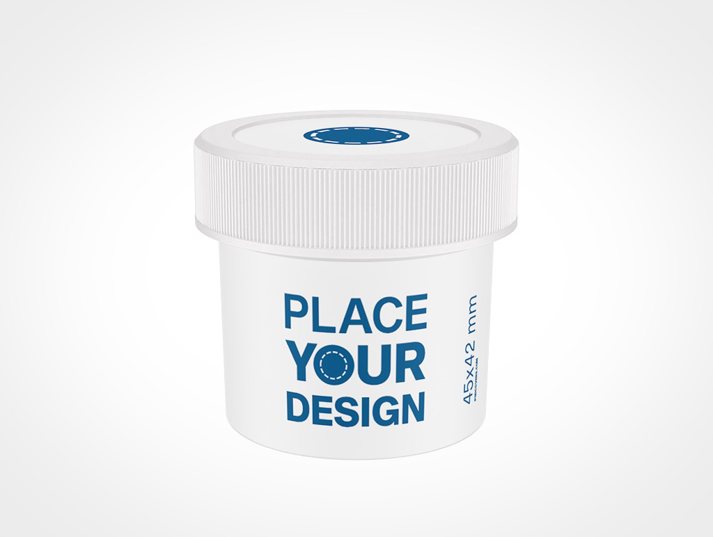 Cosmetic Jar Mockup 8r8