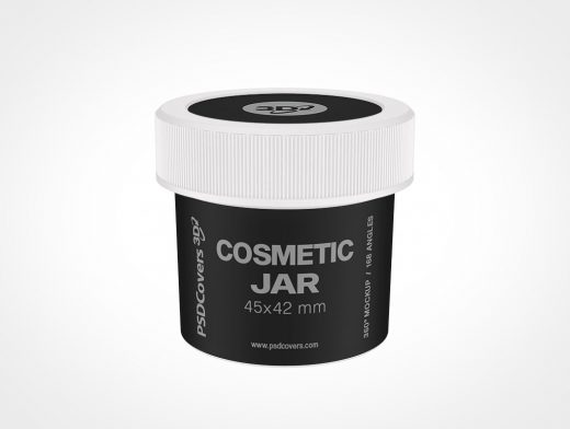 Cosmetic Jar Mockup 8