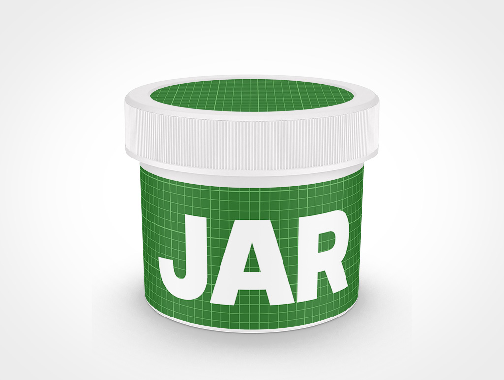 Cosmetic Jar Mockup 9r8