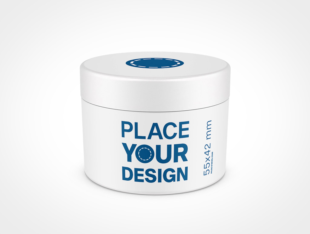 Cosmetic Jar Mockup 4r7
