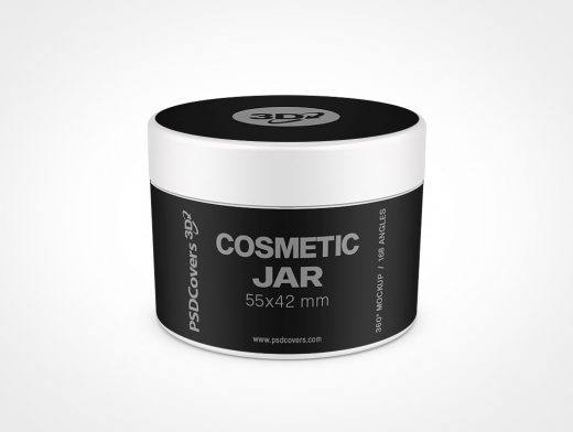 Cosmetic Jar Mockup 4