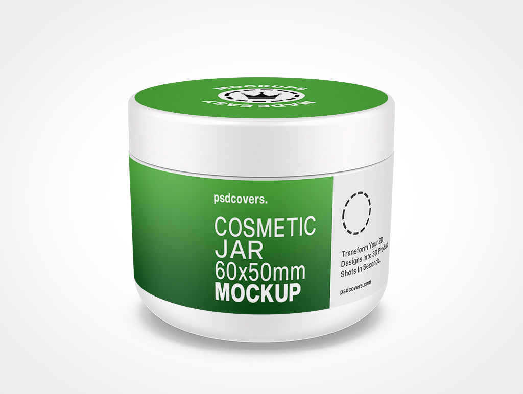 Cosmetic Jar Mockup 5r3