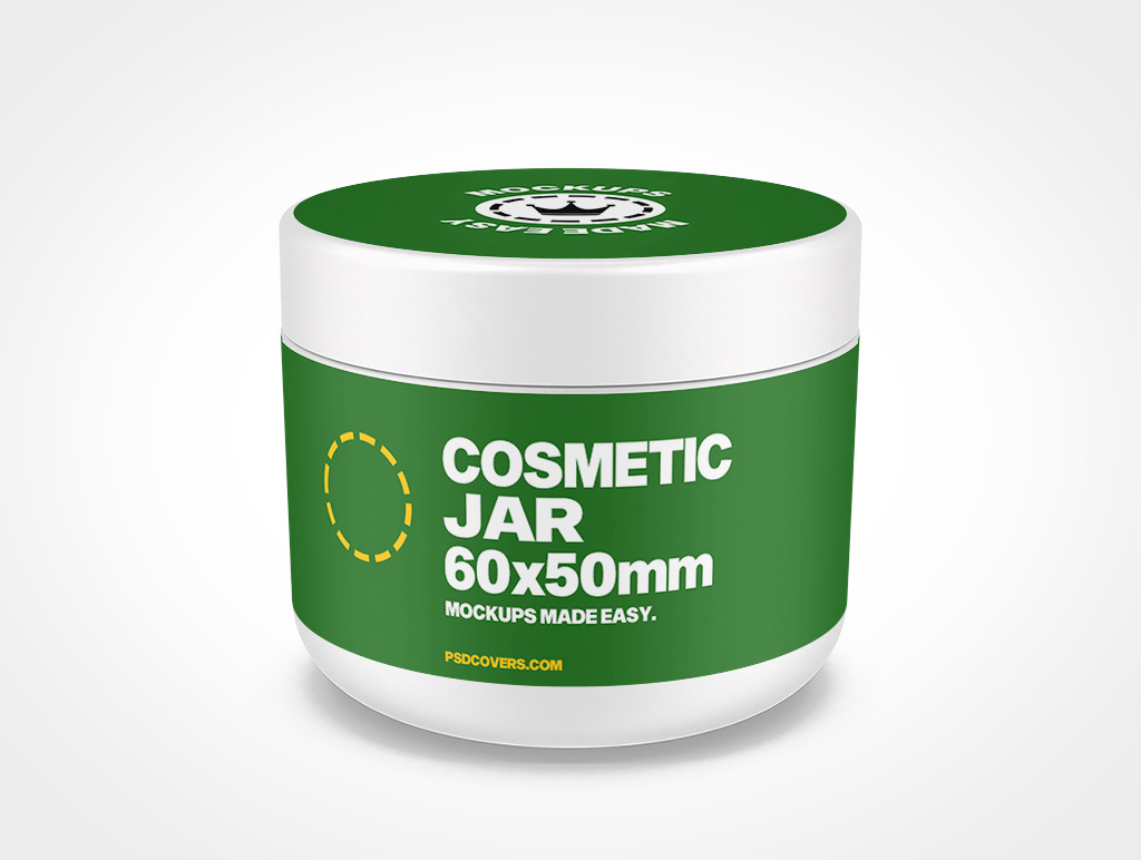 Cosmetic Jar Mockup 5r4