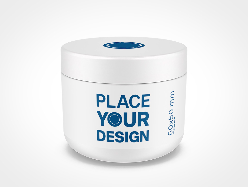 Cosmetic Jar Mockup 5r7
