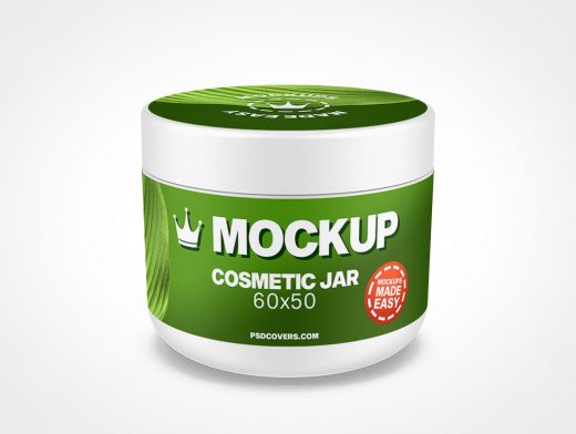 Cosmetic Jar Mockup 5