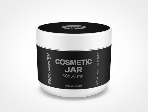 Cosmetic Jar Mockup 5